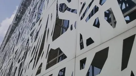 New Design Laser Cut Aluminium Outdoor Use Wall Cladding